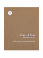 Undyed Organic Cotton Maternity Brief - Cotton and Sand