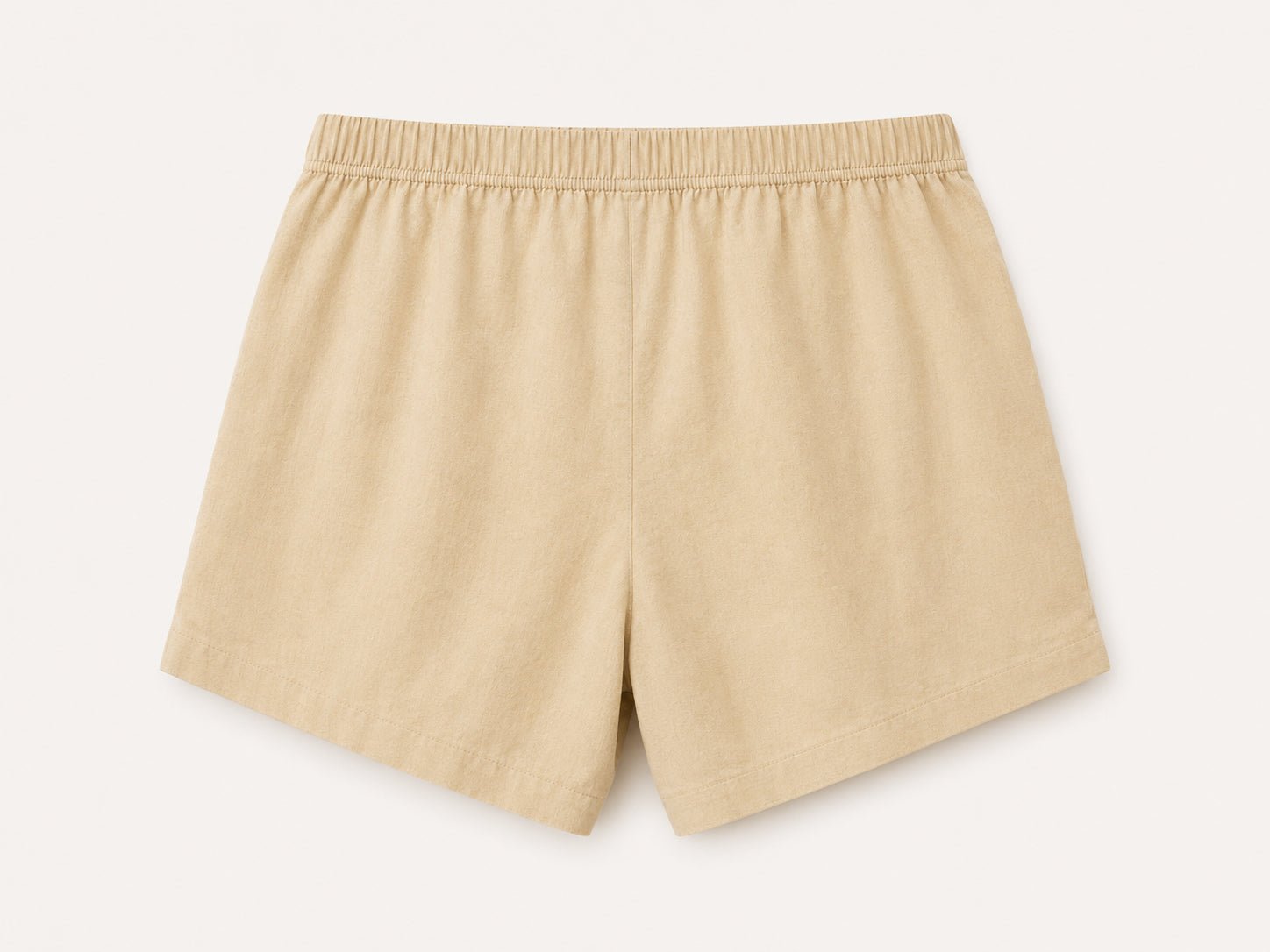 100% Organic Cotton Men's Boxer Short - Cotton and Sand