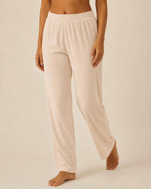 Cotton–Kapok Lounge Pants - Cotton and Sand