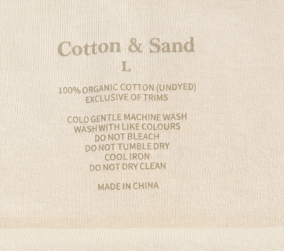 Heat-transfer label — exclusive of trims